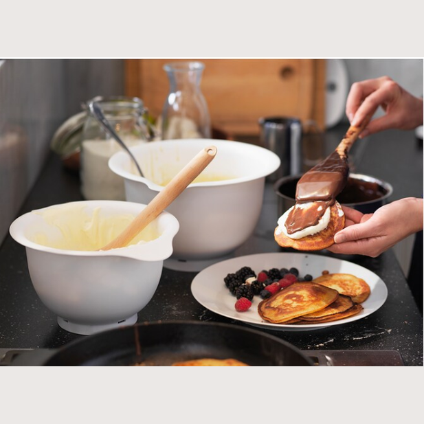 IKEA Mixing bowl, set of 2, white