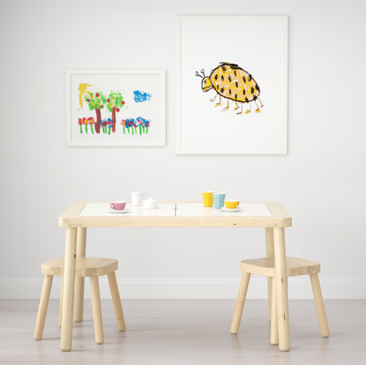 FLISAT Children's table, 83x58 cm