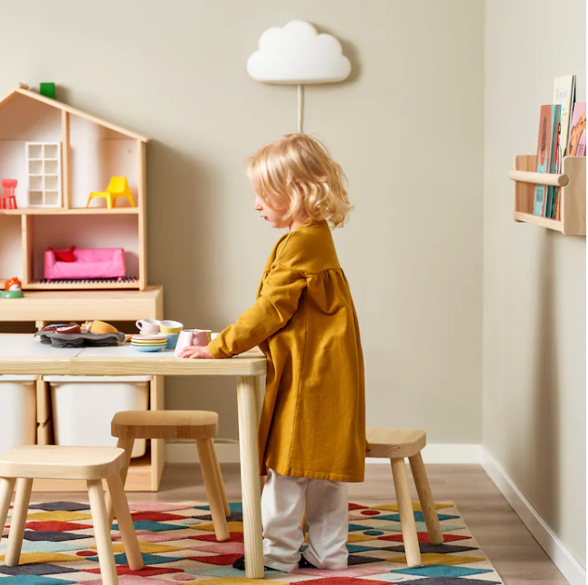 FLISAT Children's stool, pine