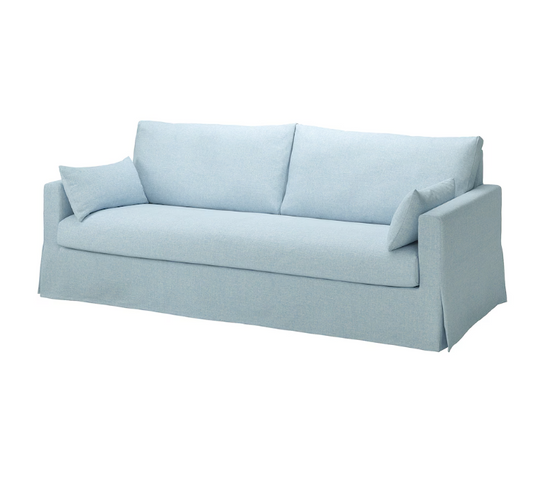 IKEA HYLTARP 3-seat sofa, Kilanda pale blue