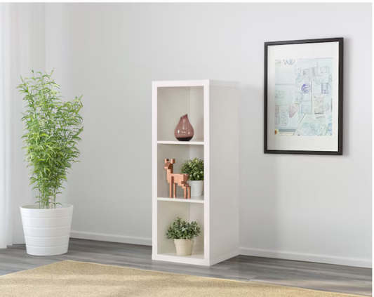 IKEA KALLAX Shelving unit, white, 42x112 cm