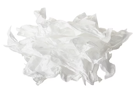 IKEA KRUSNING Pendant lamp shade, white, 43 cm
