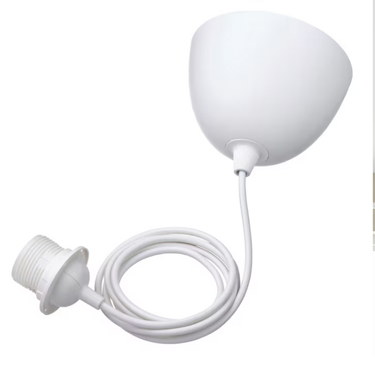 IKEA HEMMA Cord set, white, 1.8 m