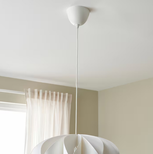 IKEA HEMMA Cord set, white, 1.8 m