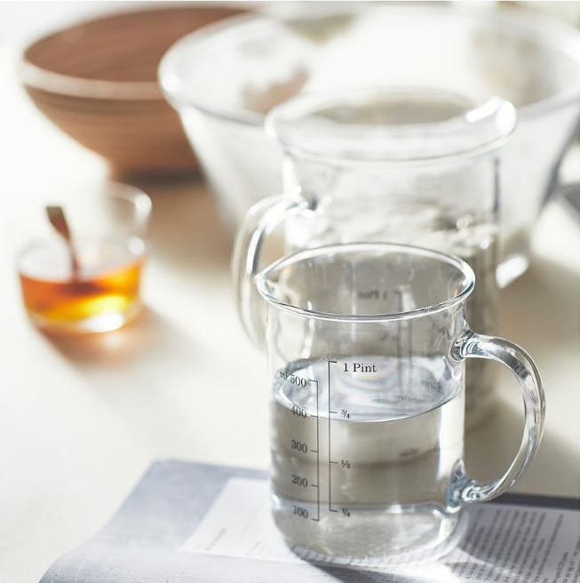 IKEA VARDAGEN Measuring jug, glass, 0.5 l