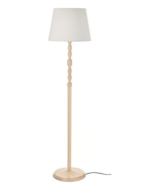 IKEA KINNAHULT Floor lamp, ash/white, 150 cm