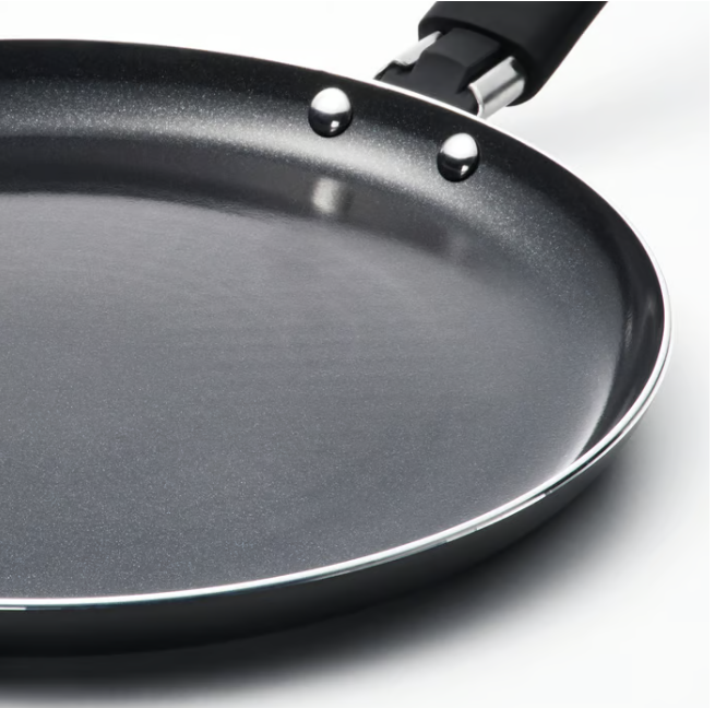 IKEA HEMLAGAD Crepe-/pancake pan, non-stick coating black, 25 cm
