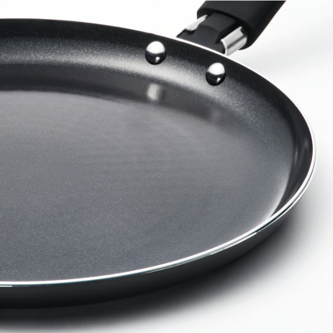 IKEA HEMLAGAD Crepe-/pancake pan, non-stick coating black, 25 cm