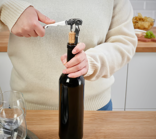 IKEA SEGELFISK Corkscrew, stainless steel