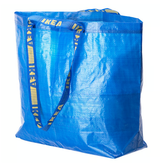IKEA FRAKTA Carrier bag, medium, blue, 45x18x45 cm/36 l