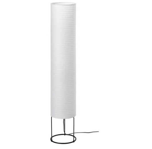 IKEA STRANDAD Floor lamp, white/black