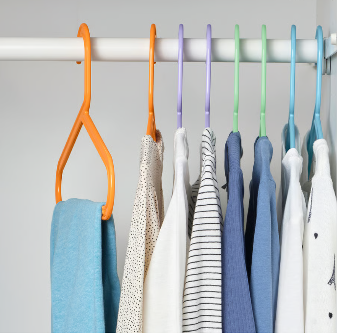 IKEA Children's coat-hanger, mixed colors SET OF 8