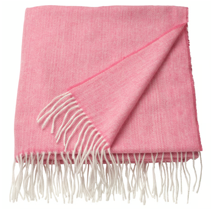IKEA HOLMVI Throw, pink, 120x160 cm