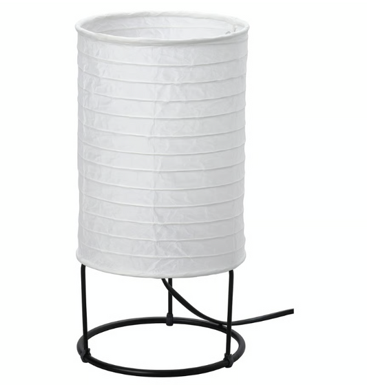 IKEA STRANDAD Table lamp, white/black, 29 cm