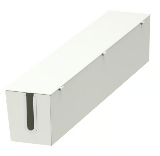 IKEA MITTZON Cable box for frm w cstrs, white, 80x13 cm