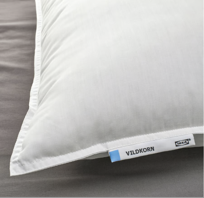 IKEA VILDKORN Pillow, low, 50x80 cm
