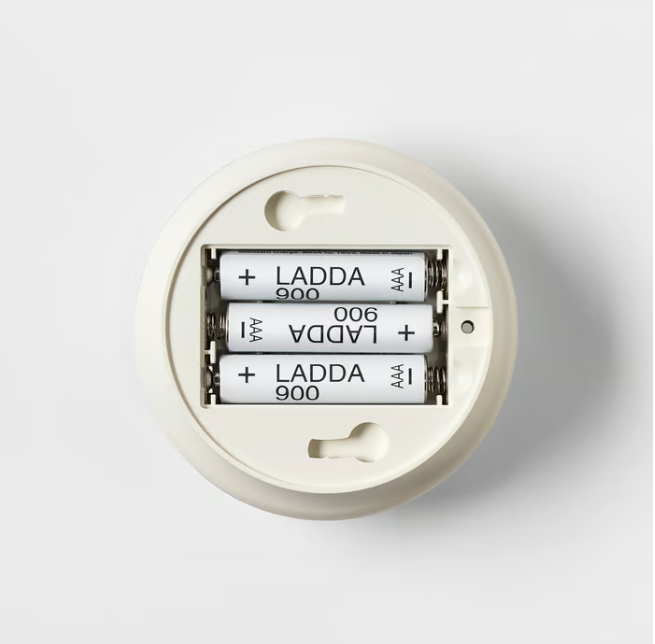 IKEA MOLGAN LED lighting, white/battery-operated