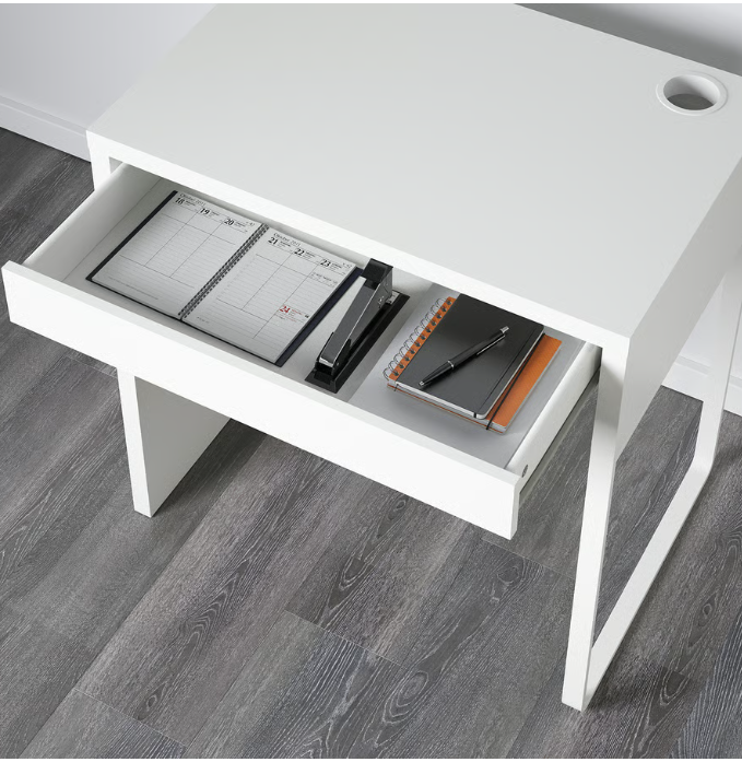 IKEA MICKE Desk, white, 73x50 cm