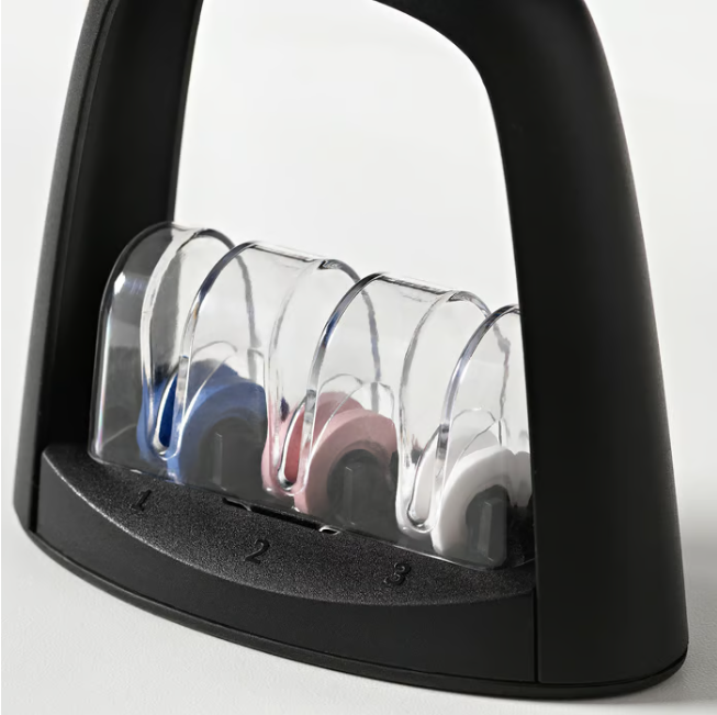 IKEA SKÄRANDE Knife sharpener, black