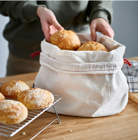 IKEA GULLRISMOTT Food storage bag, for bread, 29x22x20 cm