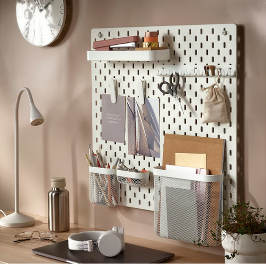 SKĂ…DIS Pegboard, White, 56x56 cm