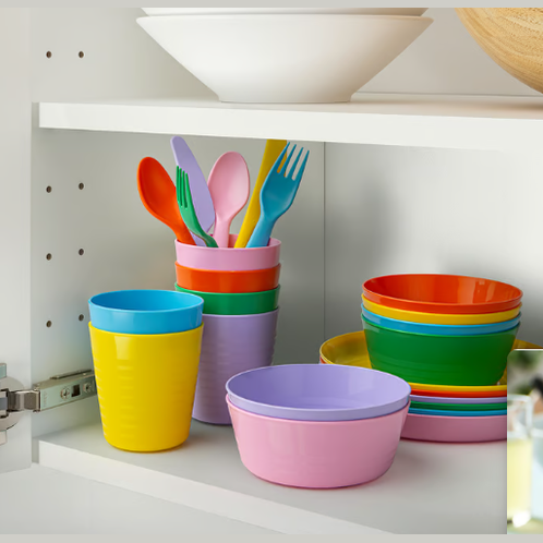 IKEA KALAS Bowl, mixed colours/seasonal edition/6 Bowls