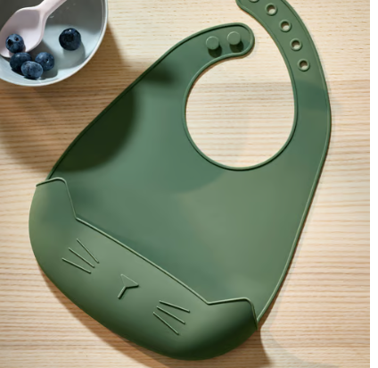 IKEA GULDVÄVARE Bib, green