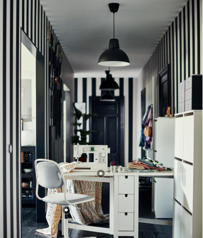IKEA SKURUP Pendant lamp, black, 38 cm