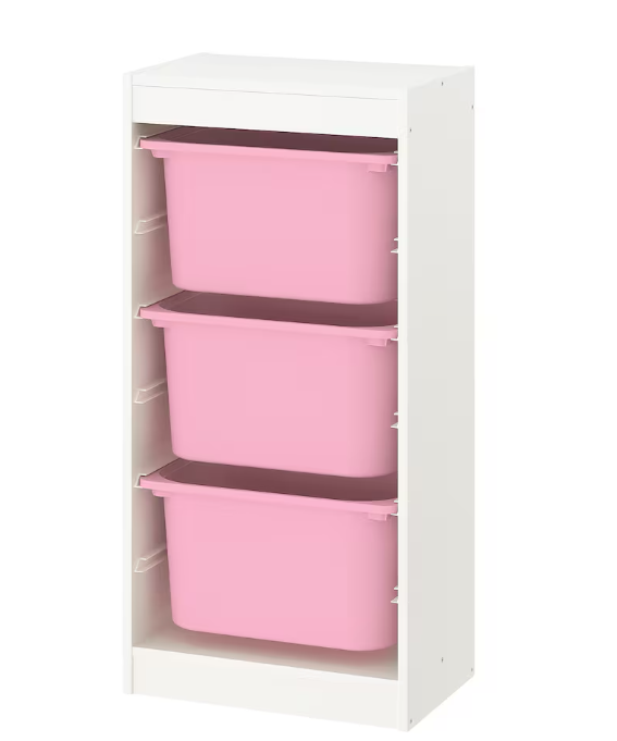 Storage combination with boxes, 46x30x94 cm