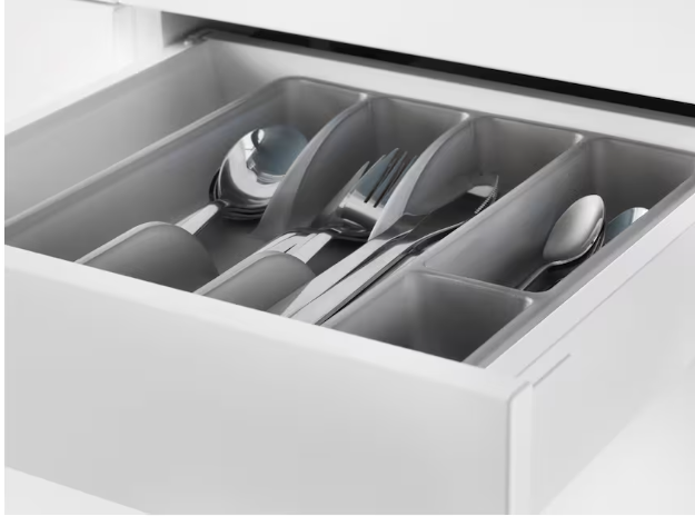 IKEA Cutlery tray, grey, 31x26 cm