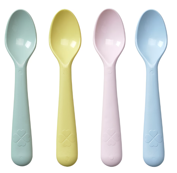 IKEA Spoon, mixed colors (Set of 4 pieces)