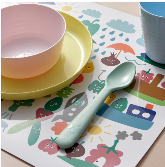 IKEA Spoon, mixed colors (Set of 4 pieces)