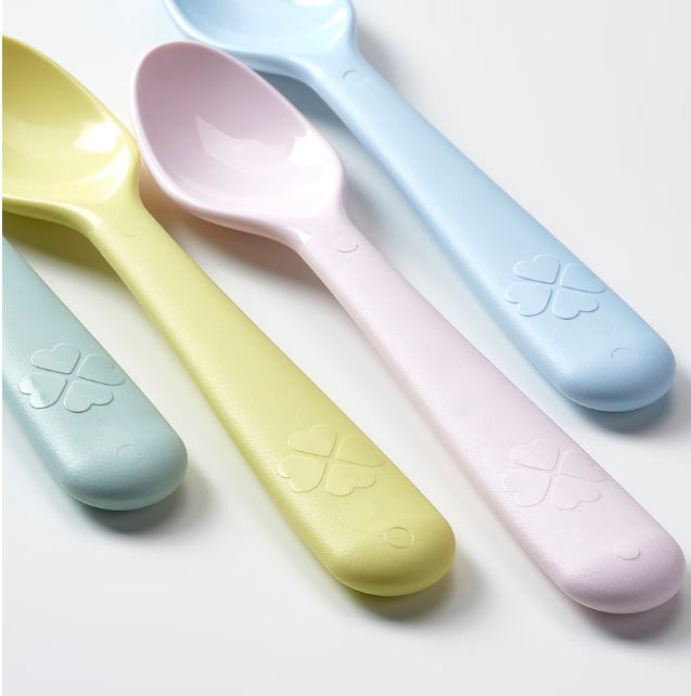 IKEA Spoon, mixed colors (Set of 4 pieces)