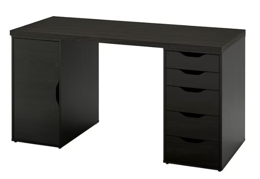 IKEA LAGKAPTEN / ALEX Desk, white, 140x60 cm