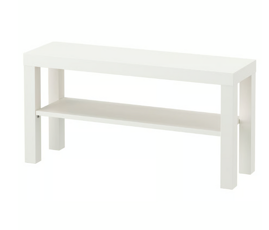 IKEA LACK TV bench, white, 90x26x45 cm