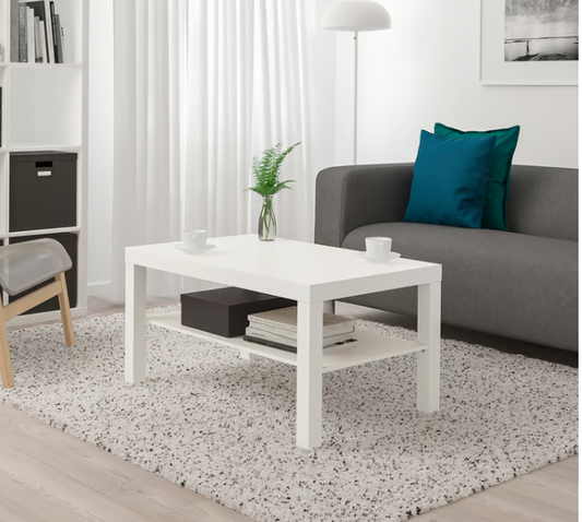 IKEA Coffee table, white , 90x55 cm