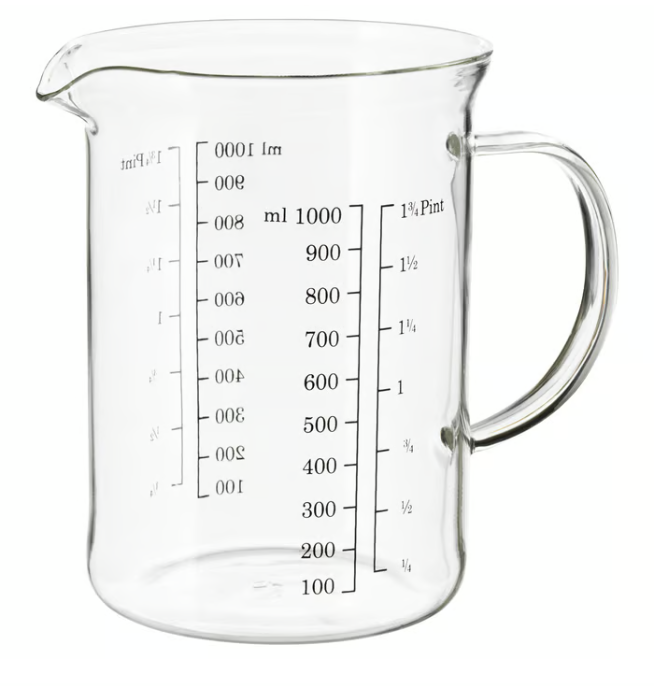 IKEA VARDAGEN Measuring jug, glass