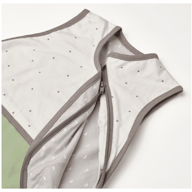 Sleep bag, green, 0-6 months