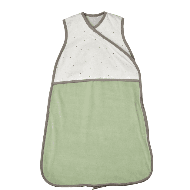 Sleep bag, green, 0-6 months
