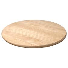 IKEA Lazy Susan, solid wood, 39 cm
