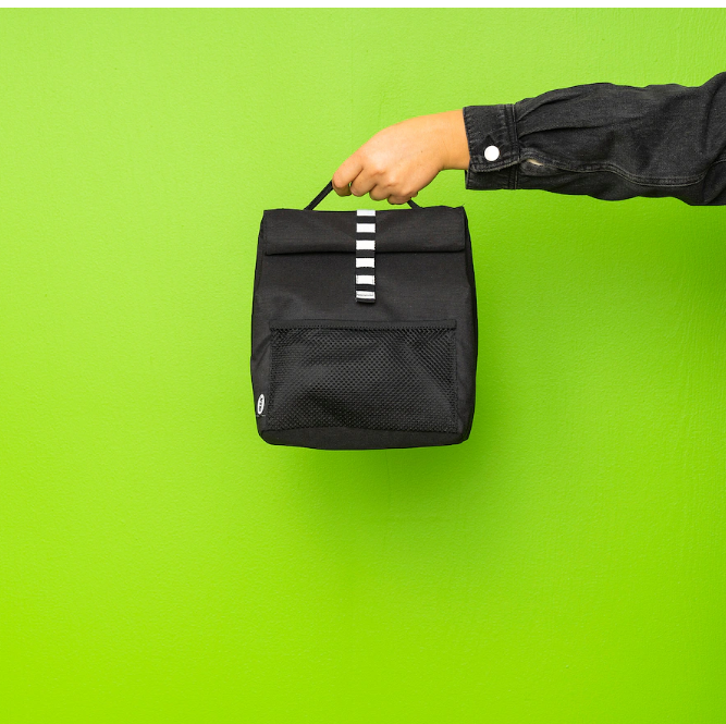 IKEA Lunch bag, black, 22x17x35 cm