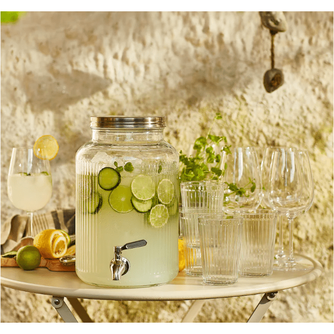 Jar with tap, 5 Liter