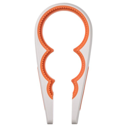 IKEA Jar opener, off-white/bright orange, 21 cm