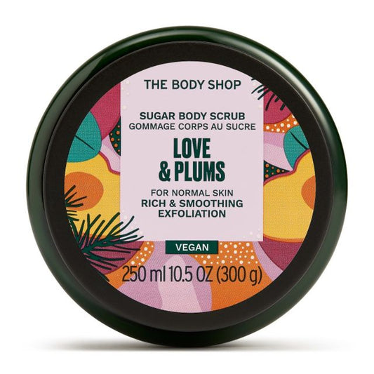 THE BODY SHOP LOVE & PLUMS BODY SCRUB 250ML