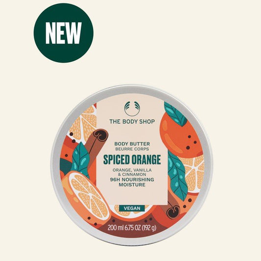 THE BODY SHOP SPICED ORANGE BODY BUTTER 200ML