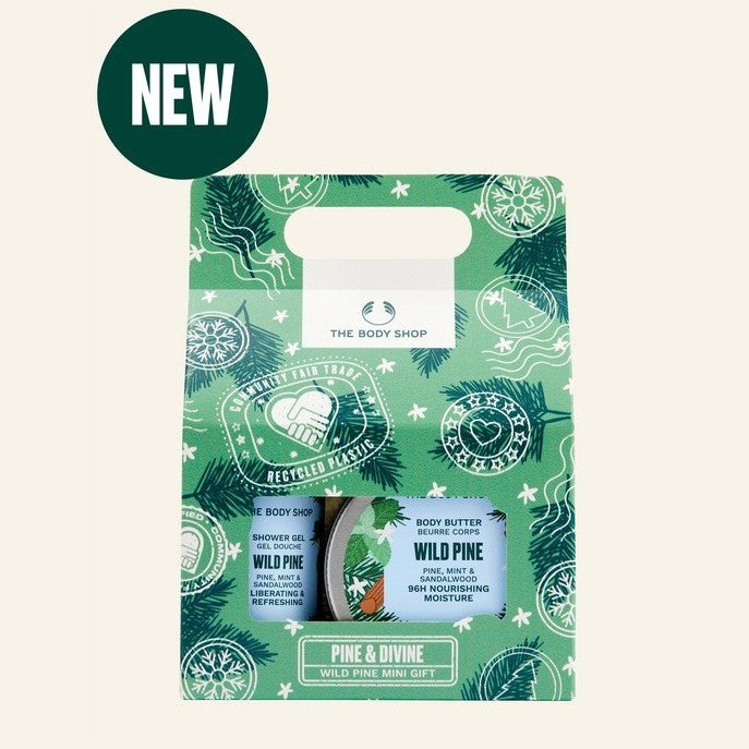 THE BODY SHOP PINE & DIVINE WILD PINE MINI GIFT