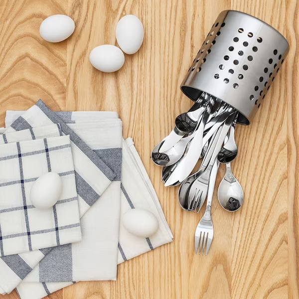 24-PIECE CUTLERY SET, STAINLESS STEEL