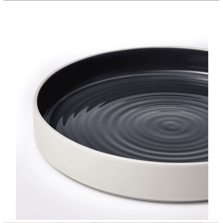 IKEA Serving plate, dark grey, 29 cm