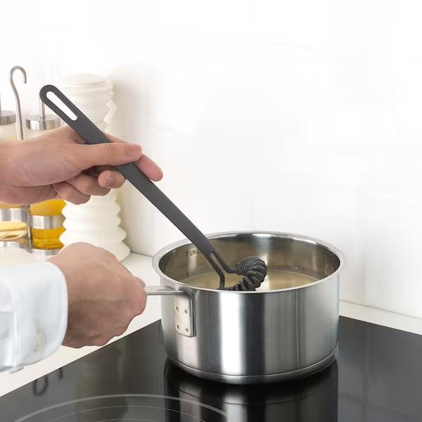 WHISK, GREY, 27 CM