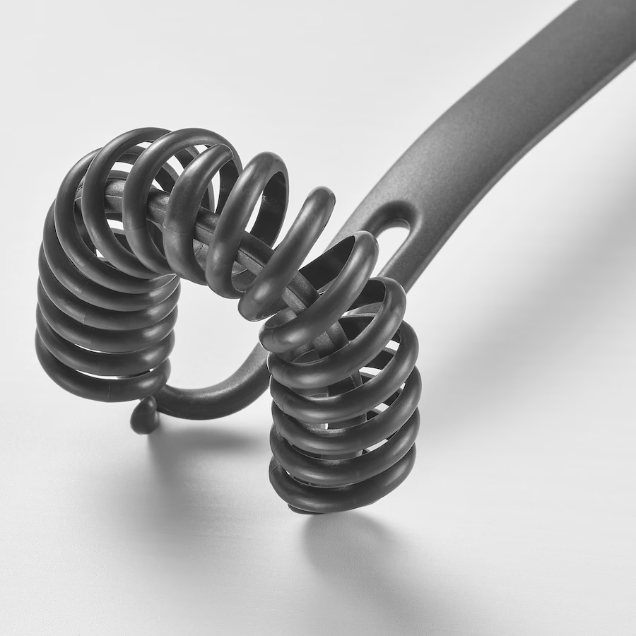 WHISK, GREY, 27 CM